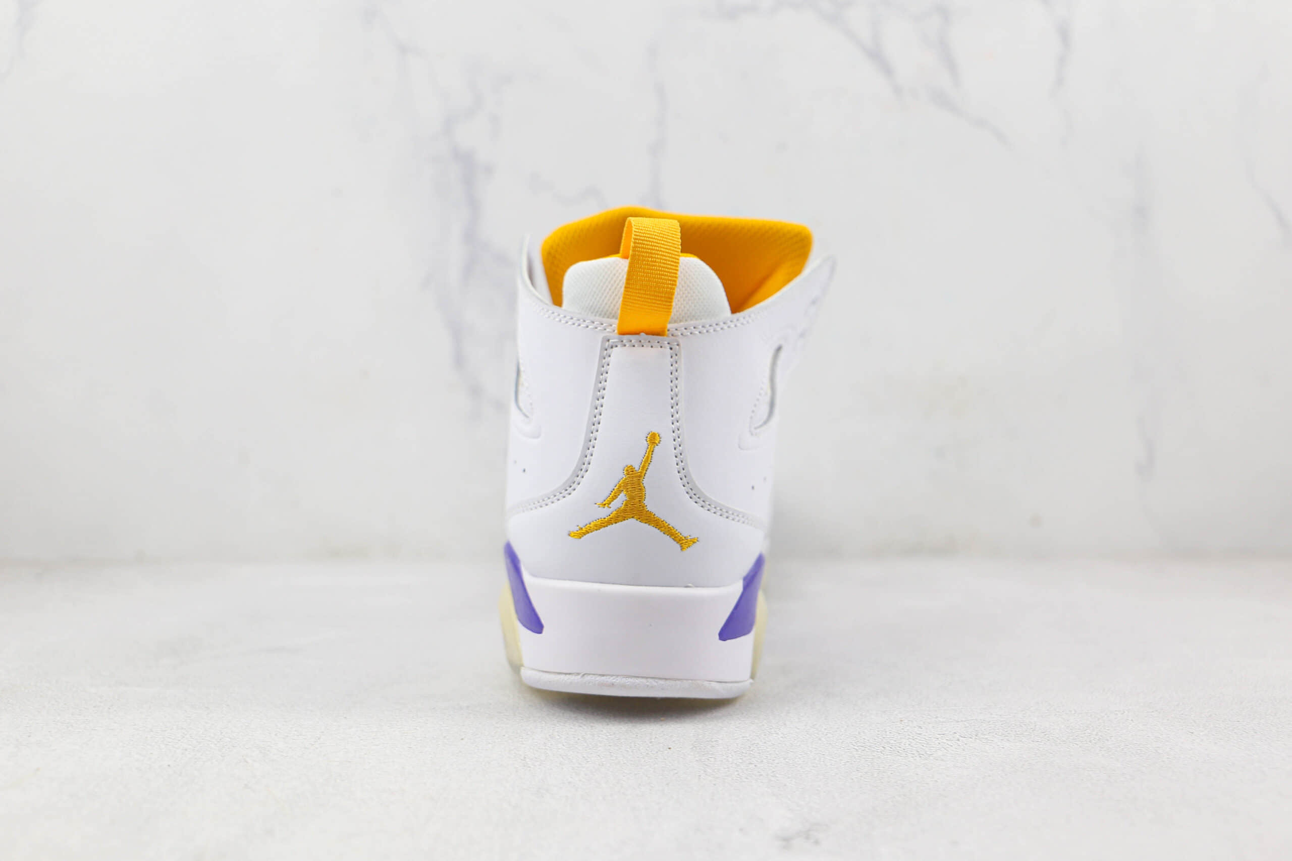乔丹Air Jordan Fltclb'91莆田纯原复刻天花板AJ紫金湖人篮球鞋原楦头纸板打造 货号：DC7329-106