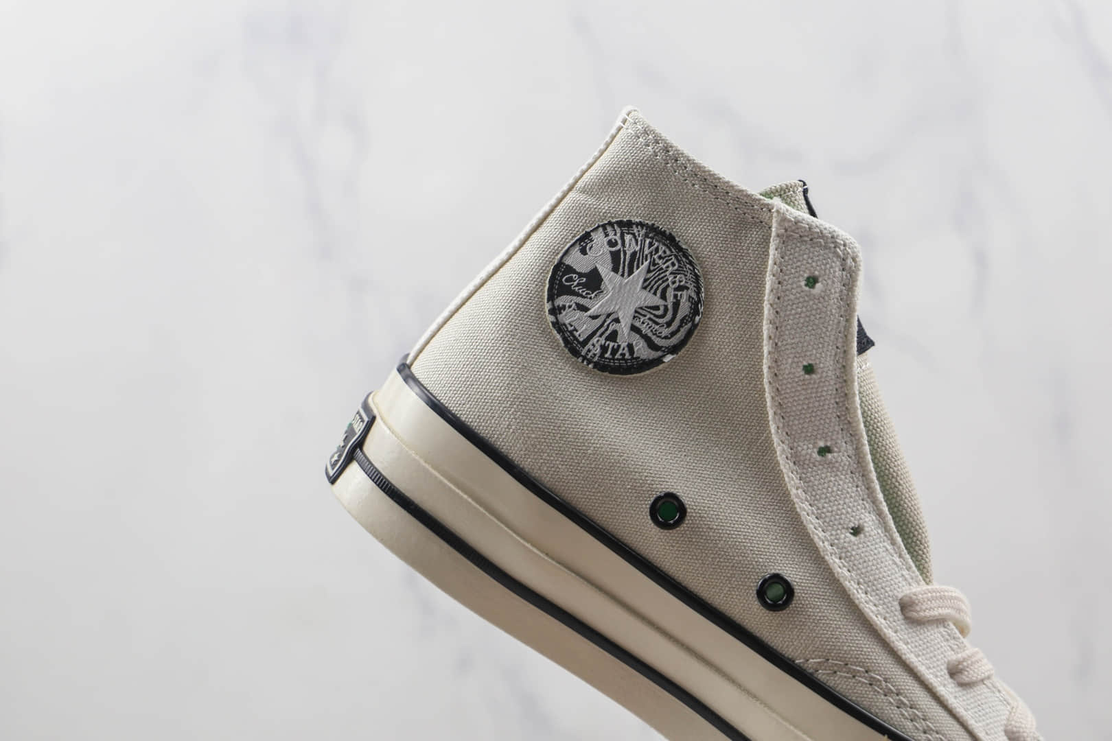 匡威Converse Chuck 70s蓝底双围条公司级版本拼接撞色硫化帆布鞋原鞋开模一比一打造 货号：A00742C