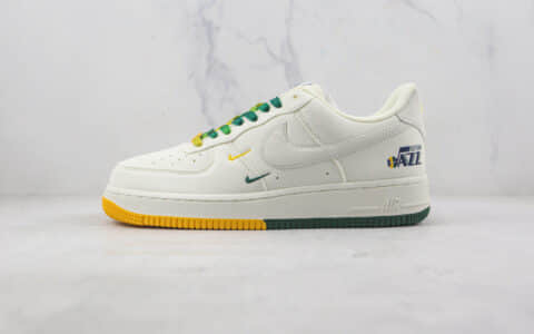 耐克Nike Air Force 1 07 Low莆田纯原复刻版本低帮空军一号犹他爵士配色板鞋内置气垫 货号：NA2022-006