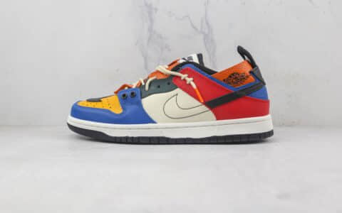 耐克Nike SB Dunk HIGH PRO莆田纯原复刻低帮SB DUNK棕橙色断钩板鞋原鞋开模 货号：DQ6817-030