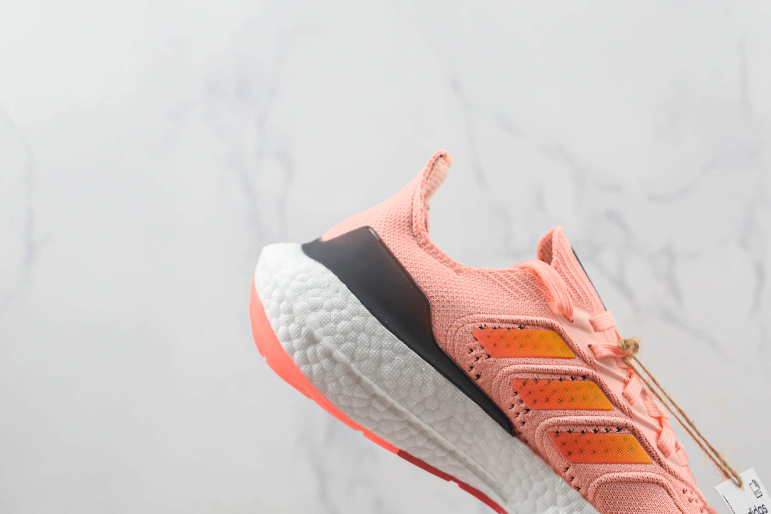 阿迪达斯Adidas Ultra Boost 22 Consortium莆田纯原版本UB8.0橙色爆米花跑鞋原楦头纸板打造 货号：GX8037