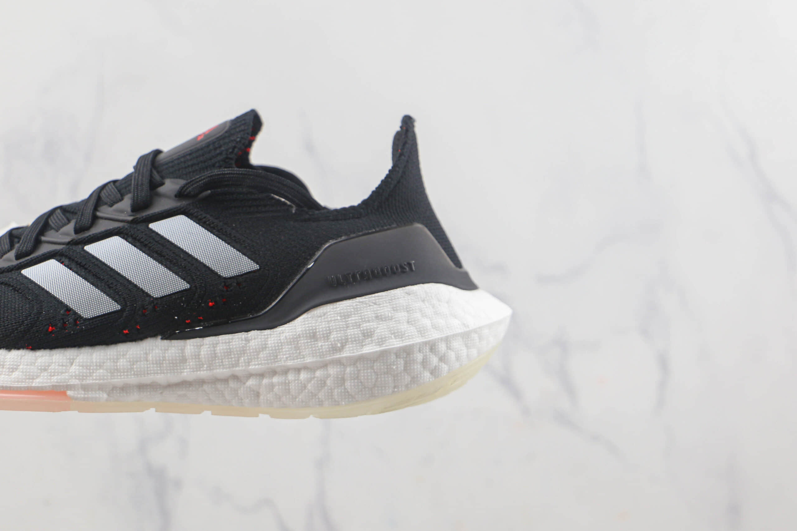 阿迪达斯Adidas Ultra Boost 22 Consortium莆田纯原复刻UB8.0黑色爆米花跑鞋原楦头纸板打造 货号：HO1174