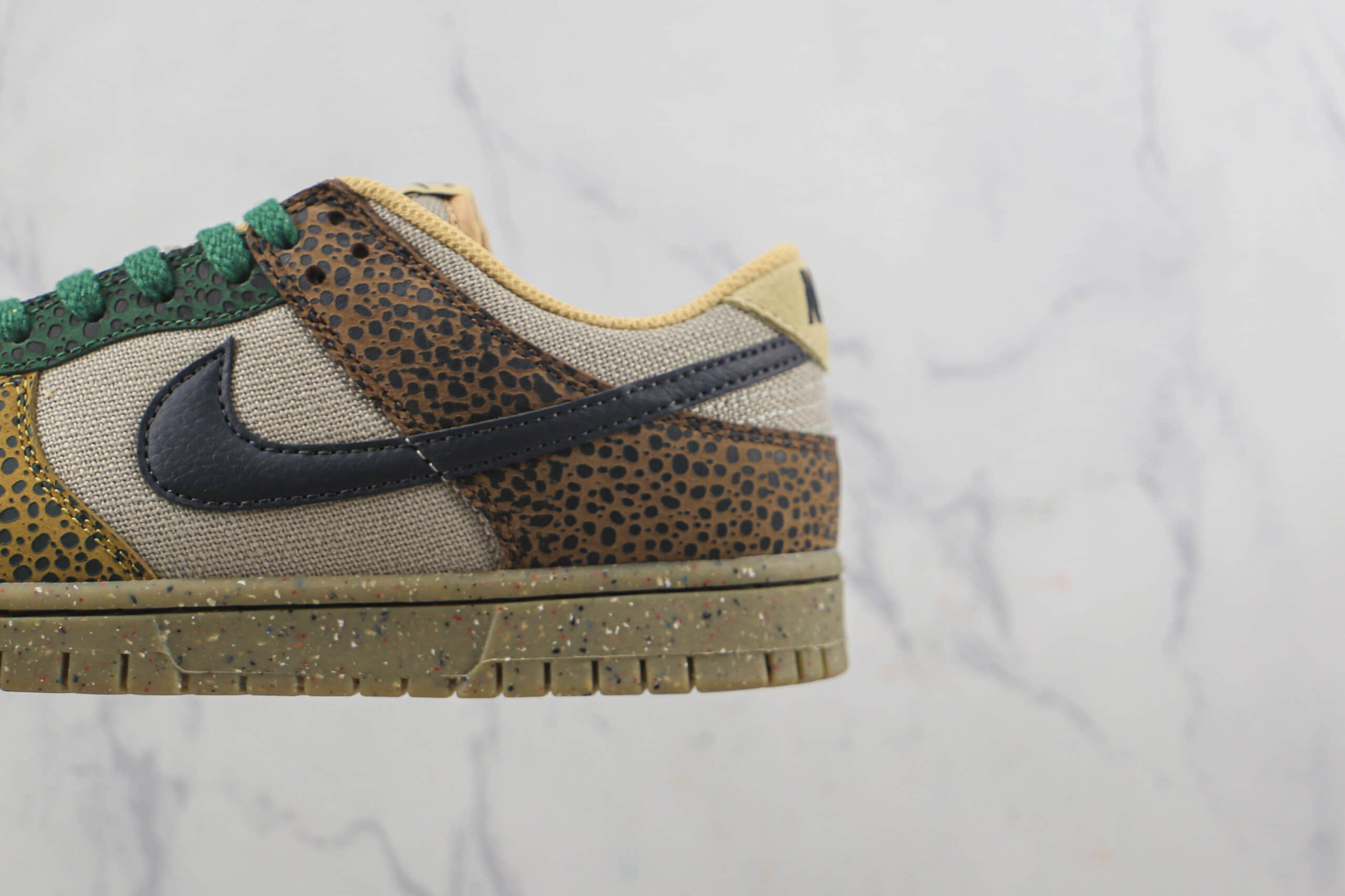 耐克Nike Dunk Low Safari莆田纯原复刻版本低帮DUNK豹纹板鞋原楦头纸板打造 货号：DX2654-200