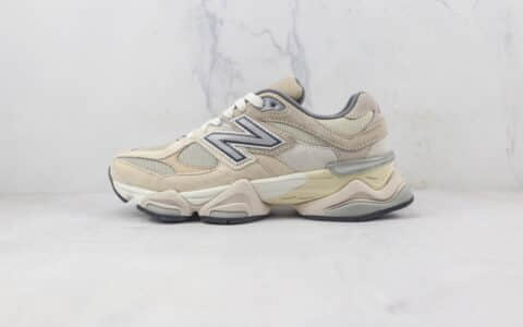 新百伦New Balance 9060 Inside Voices x JF Joe Freshgoods联名款莆田纯原复刻版本NB9060复古灰粉色老爹风跑步鞋原盒原标 货号：U9060MAC