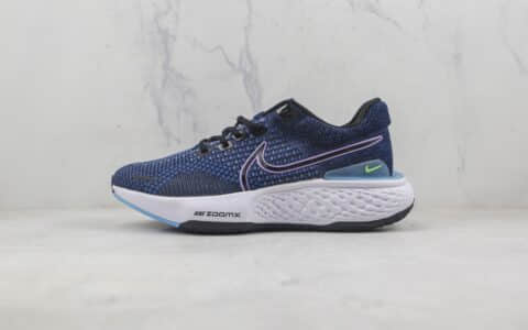 耐克Nike ZoomX Invincible Run FK莆田纯原复刻版本藏蓝色网面瑞亚跑步鞋原档案数据开发 货号：DC9993-400