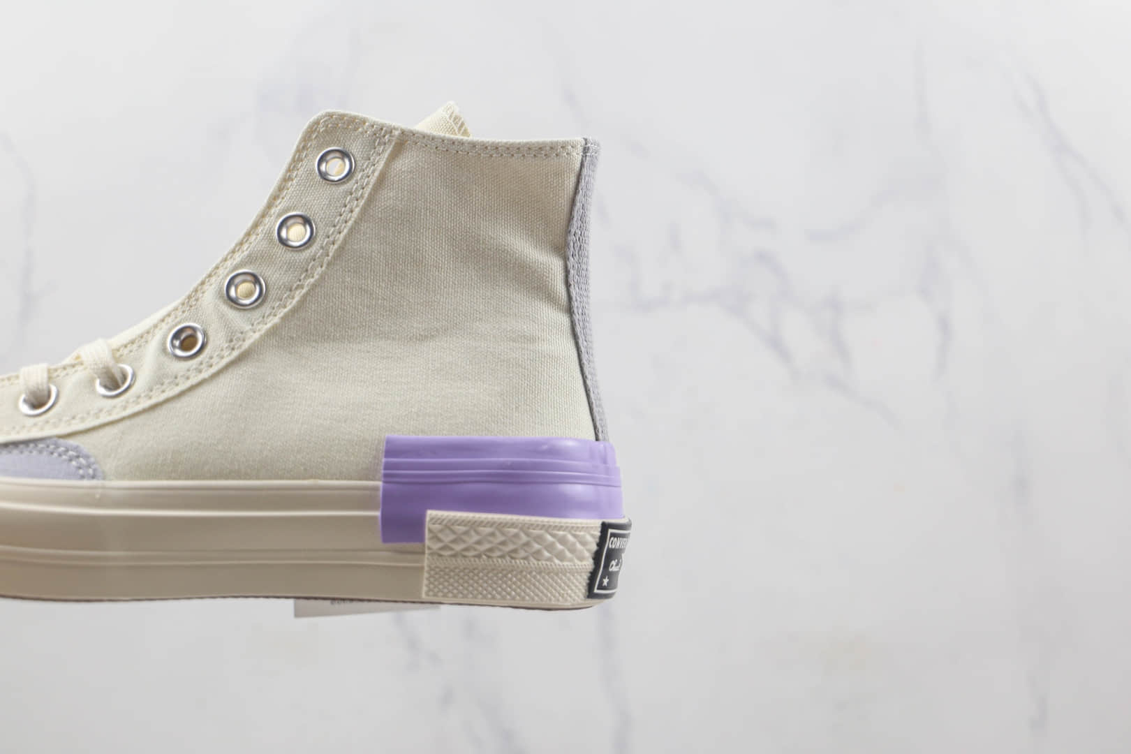 匡威Converse Chuck 70s莆田纯原复刻版本高帮七巧板配色硫化帆布鞋原鞋开模一比一打造 货号：A03735C