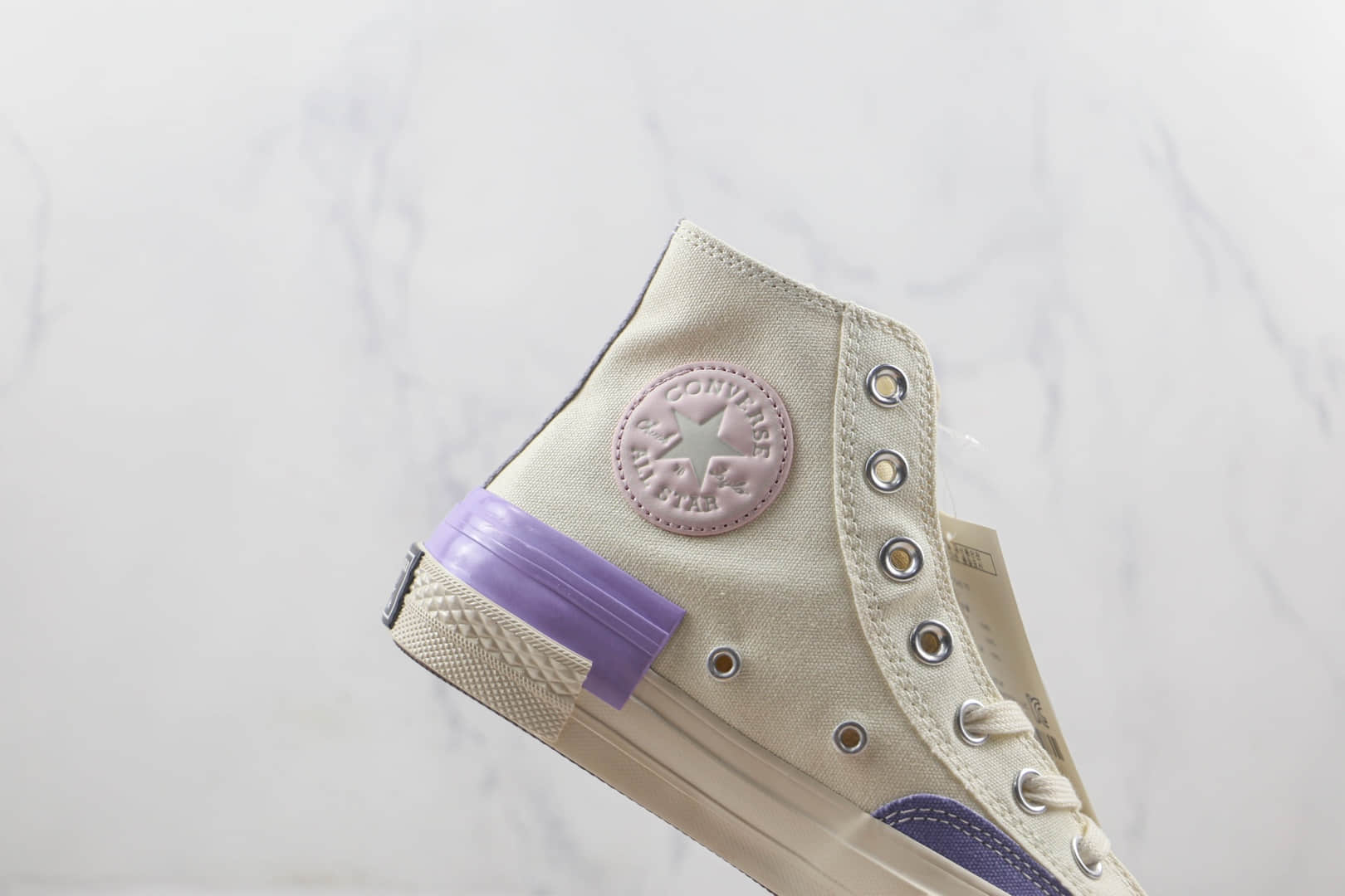 匡威Converse Chuck 70s莆田纯原复刻版本高帮七巧板配色硫化帆布鞋原鞋开模一比一打造 货号：A03735C