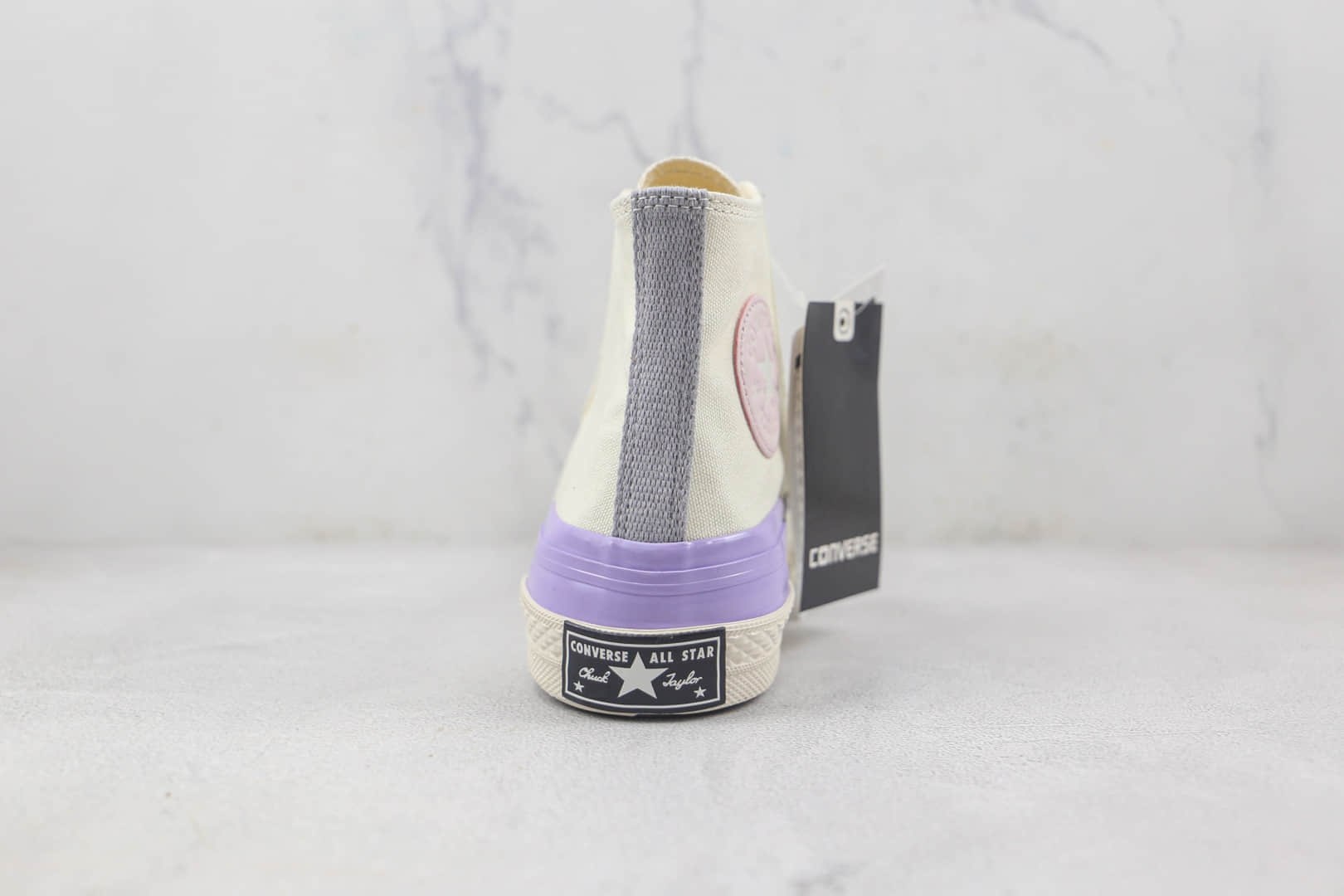 匡威Converse Chuck 70s莆田纯原复刻版本高帮七巧板配色硫化帆布鞋原鞋开模一比一打造 货号：A03735C