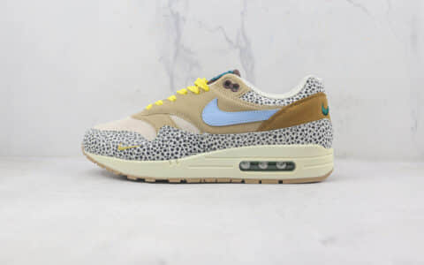 耐克Nike Air Max 1莆田纯原复刻版本Max1大象配色复古气垫鞋原鞋开模一比一打造 货号：DV3027-001