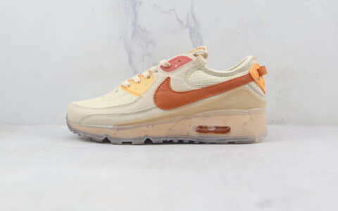 耐克Nike Air Max Terrascape 90 Sail Black莆田纯原复刻版本Max90复古气垫鞋原楦头纸板打造 货号：DC9450-001