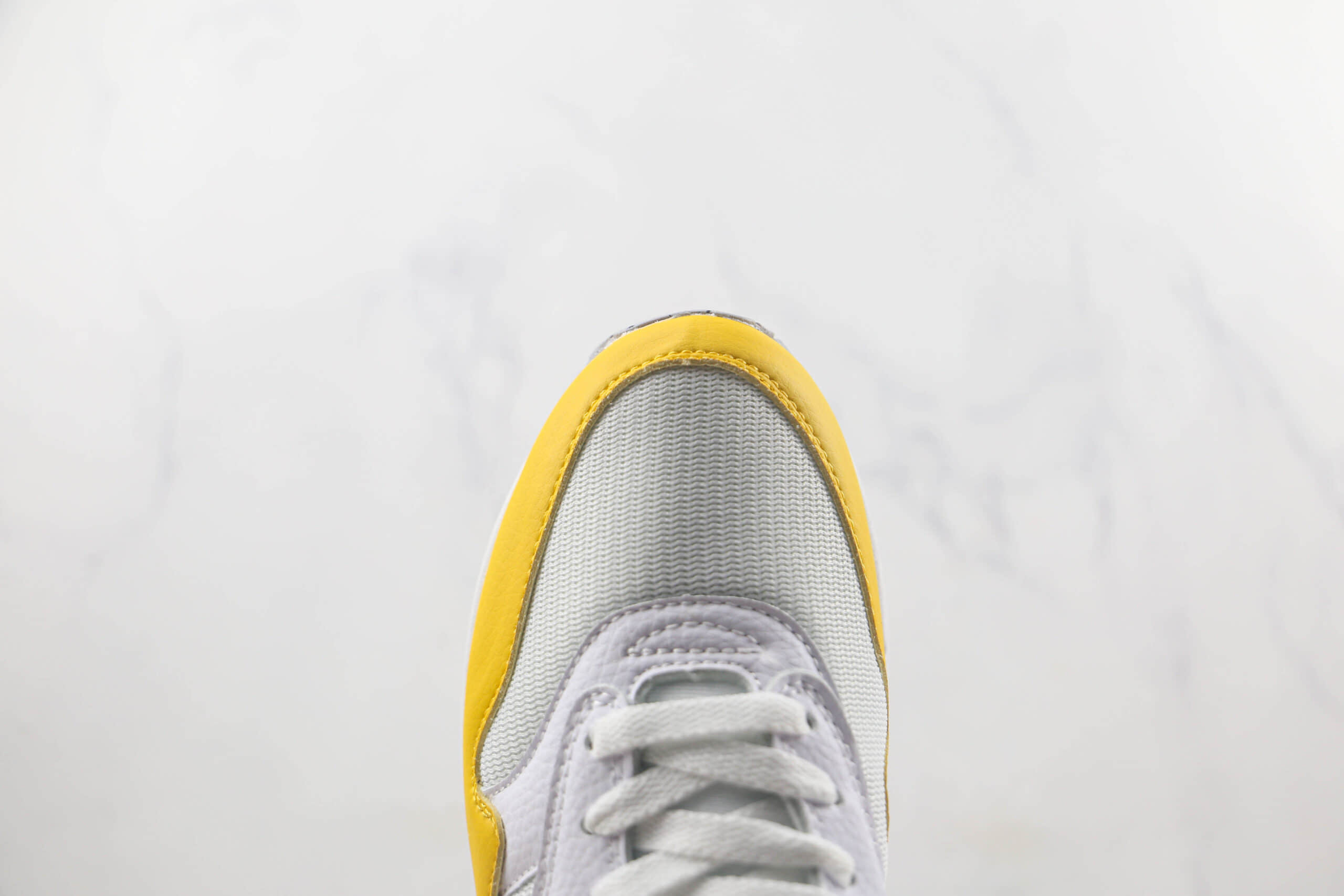 耐克Nike Air Max 1 S莆田纯原复刻版本Max1灰白黄色气垫鞋原档案数据开发 货号：DX2954-001