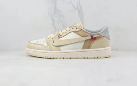 耐克Nike Air Jordan 1 Low OG GOAT LOWS x Off-White联名款莆田天花板纯原复刻版本低帮ow aj1板鞋原档案数据开发 货号：CZ0790-102