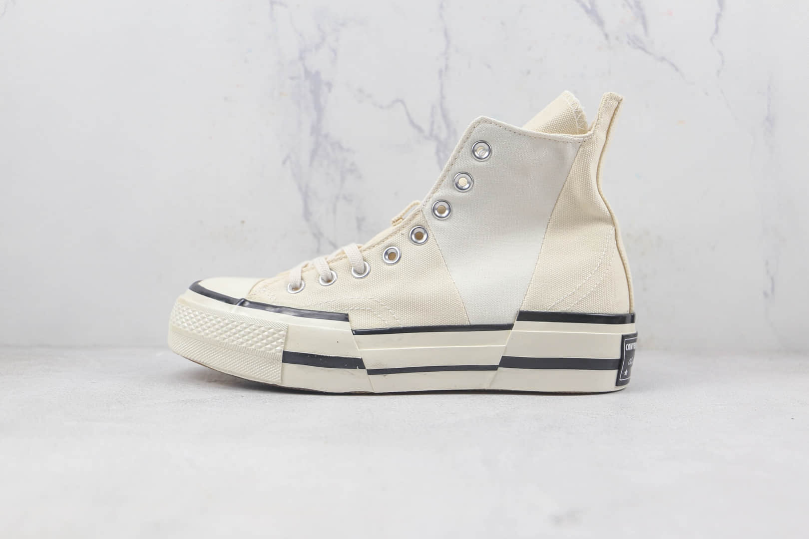 匡威Converse Chuck70 plus莆田纯原复刻版本高帮解构硫化帆布鞋原楦头纸板打造原盒原标