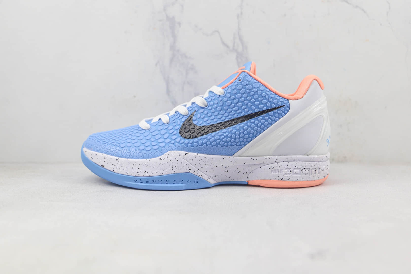 耐克Nike Zoom Kobe VI莆田纯原复刻版本科比6代海洋蓝配色篮球鞋支持实战原盒原标 货号：CW2190-800