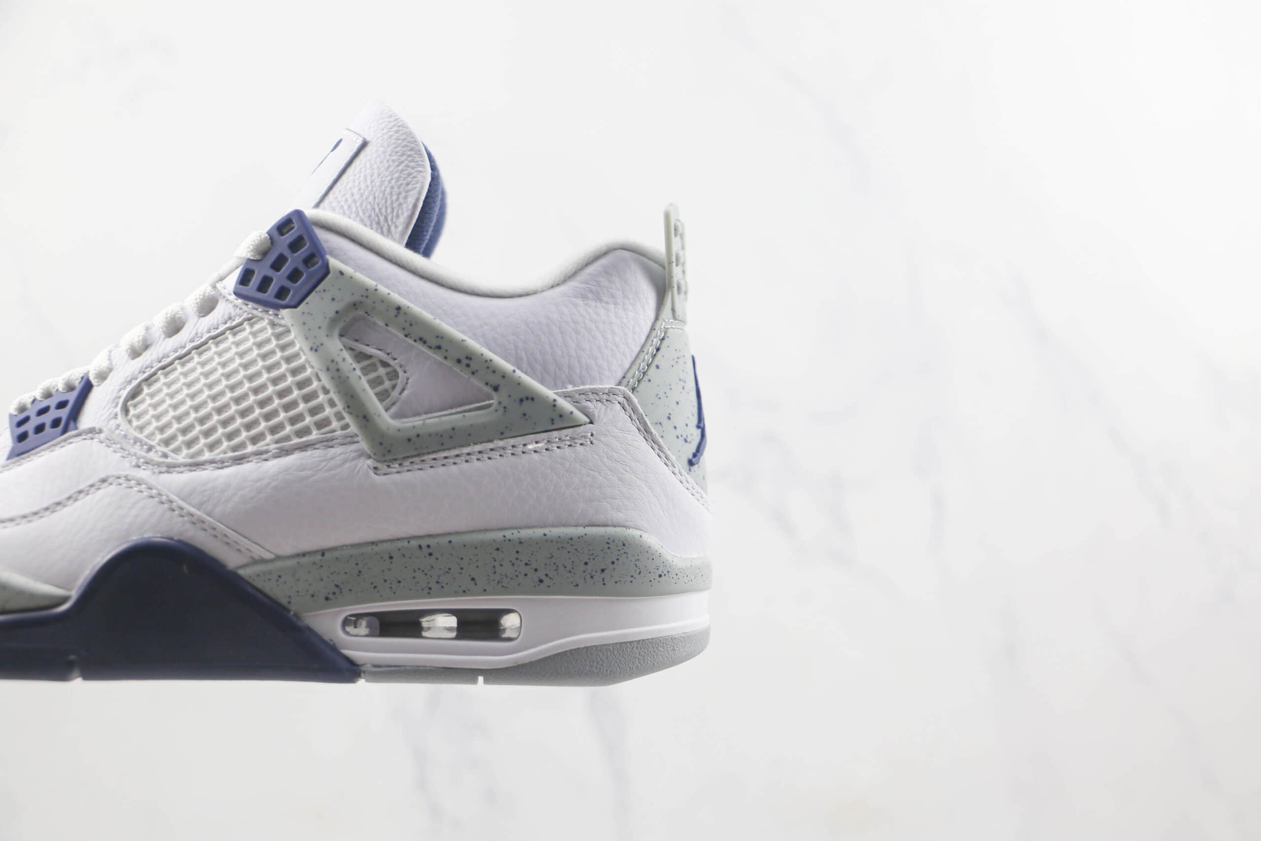 乔丹Air Jordan 4 Retro Midnight Navy莆田天花板纯原复刻版本AJ4午夜蓝配色篮球鞋原档案数据开发 货号：DH6927-140