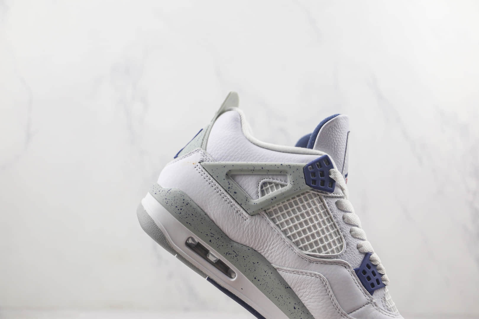 乔丹Air Jordan 4 Retro Midnight Navy莆田天花板纯原复刻版本AJ4午夜蓝配色篮球鞋原档案数据开发 货号：DH6927-140