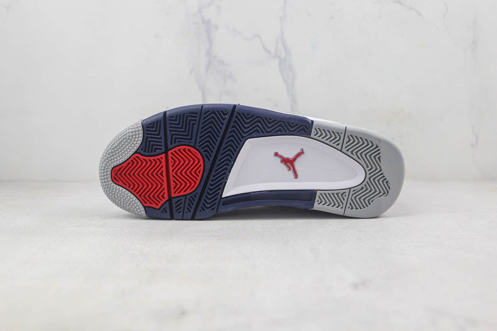 乔丹Air Jordan 4 Retro Midnight Navy莆田天花板纯原复刻版本AJ4午夜蓝配色篮球鞋原档案数据开发 货号：DH6927-140