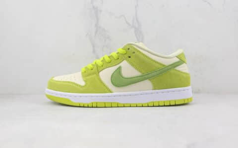 耐克Nike SB Dunk Low莆田天花板sb dunk苹果绿配色板鞋内置气垫原盒原标 货号：DM0807-300