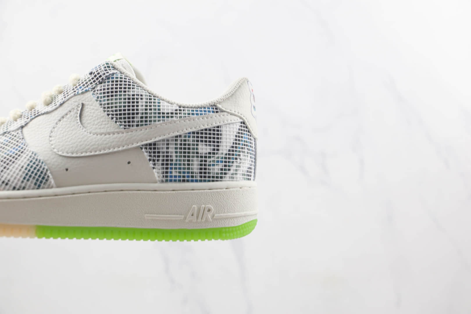 耐克Nike Air Force 1’07 Low莆田纯原复刻版本低帮空军一号醒狮绿配色板鞋内置气垫 货号：CW1888-716