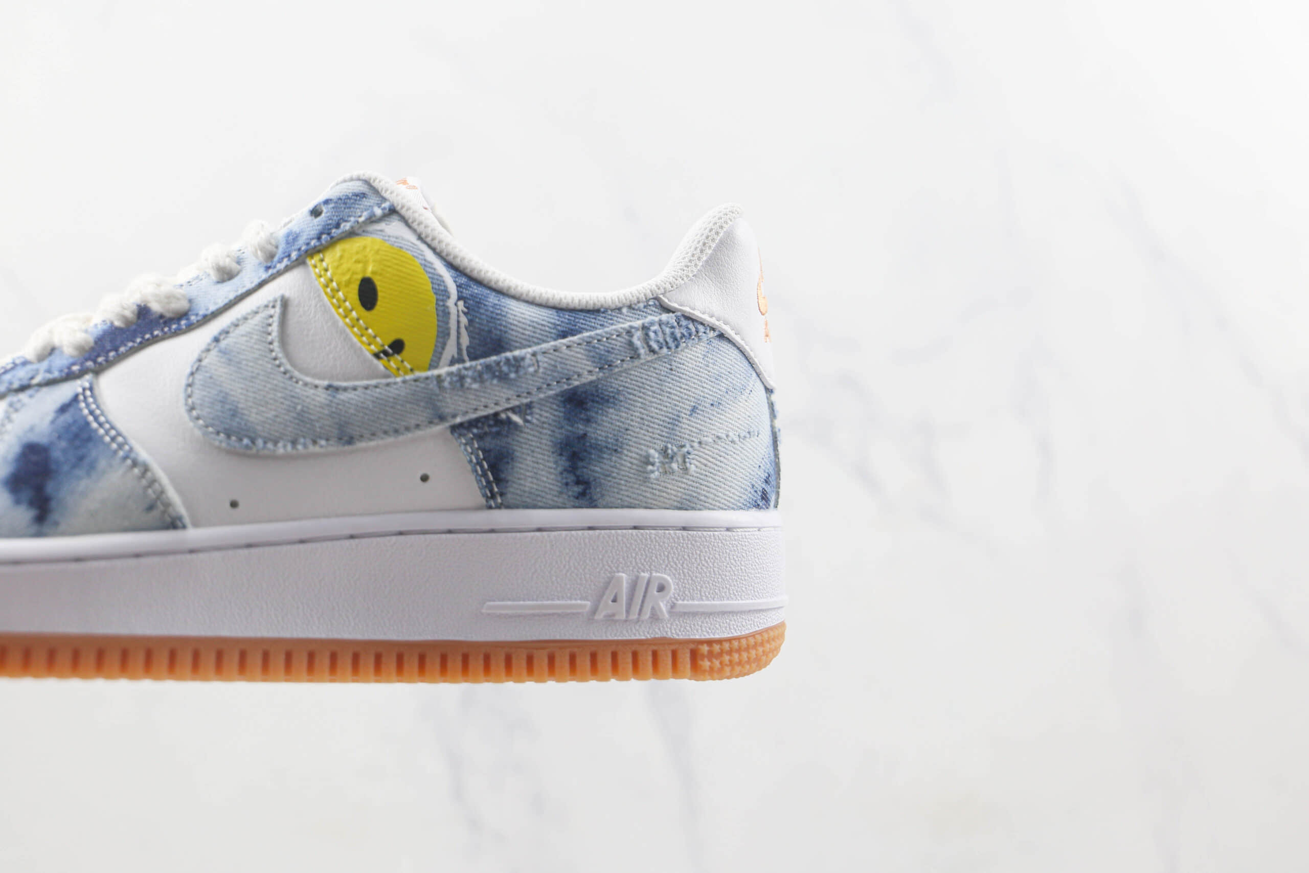 耐克Nike Air Force 1’07 Low莆田纯原复刻版本空军一号AF1牛仔拼接色原楦头纸板打造 货号：CY3228-101