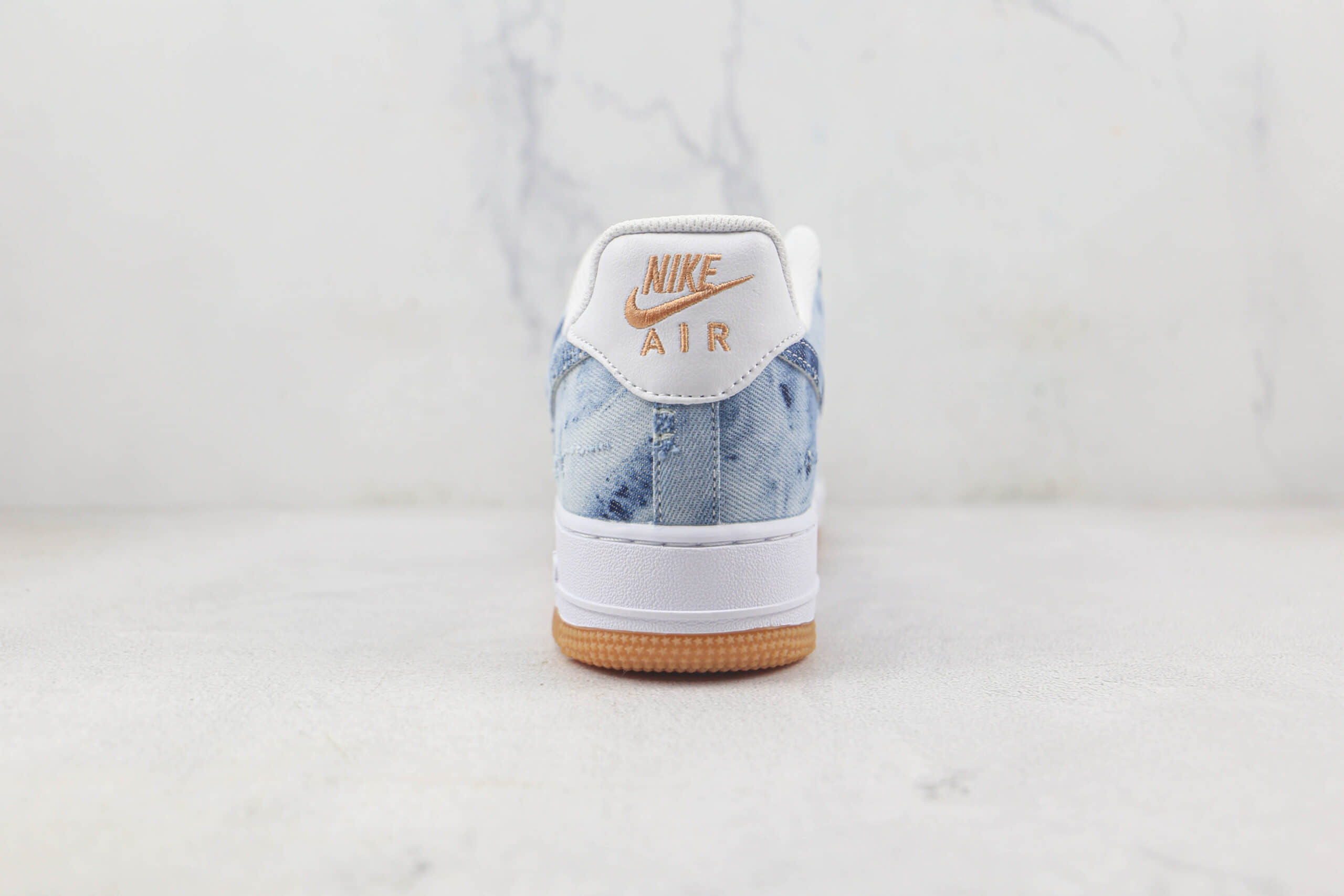 耐克Nike Air Force 1’07 Low莆田纯原复刻版本空军一号AF1牛仔拼接色原楦头纸板打造 货号：CY3228-101