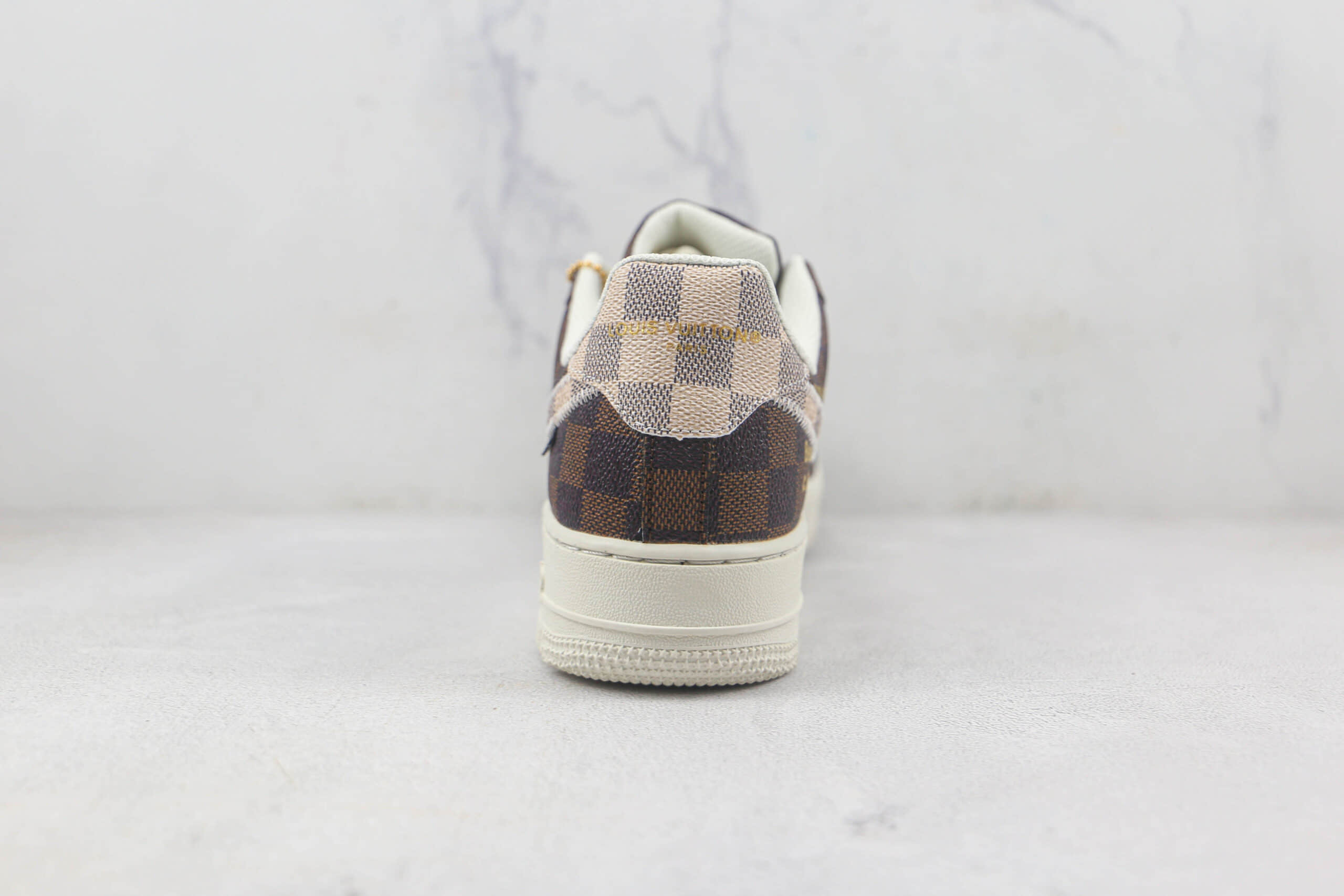 耐克Nike Air Force 1’07 Low路易威登LV联名款莆田纯原复刻版本低帮AF1空军一号板鞋原楦头原纸板打造 货号：1A9V02