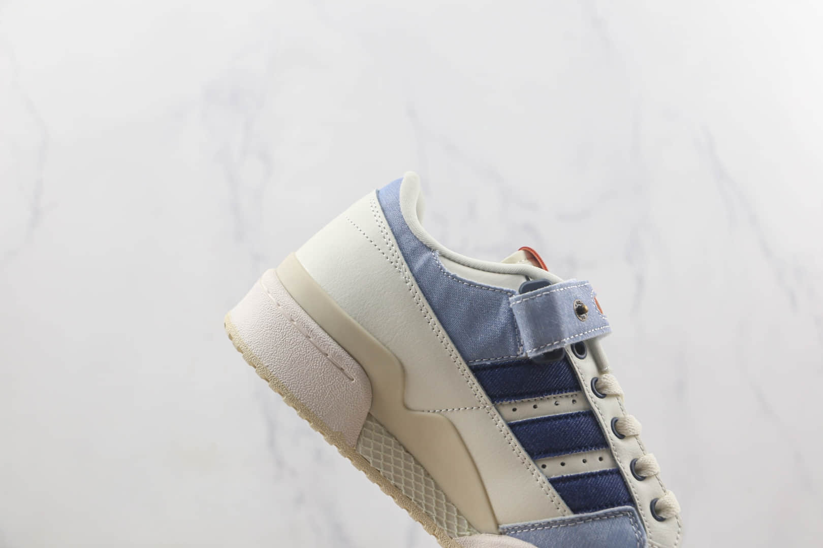 阿迪达斯adidas originals Forum 84 low莆田纯原复刻版本Forum84蓝白拼接复古板鞋原鞋开模一比一打造 货号：HQ6334