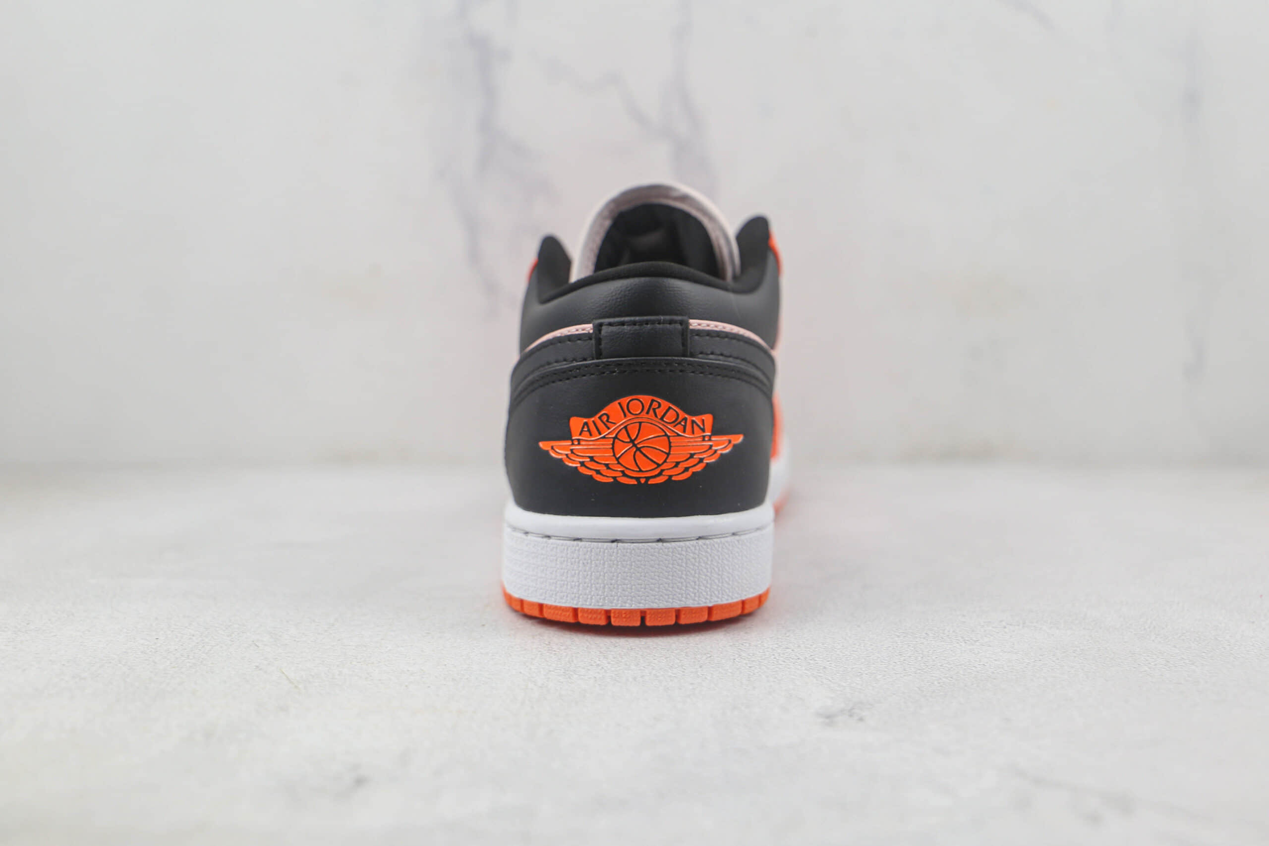 乔丹Air Jordan 1 Low莆田天花板低帮AJ1粉橙色篮球鞋原档案数据开发原盒原标 货号：DM3379-600