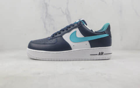 耐克Nike Air Force 1’07 Low莆田纯原复刻版本低帮空军一号藏蓝白配色板鞋内置气垫 货号：DM0109-400