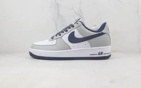 耐克Nike Air Force1莆田纯原复刻版本低帮空军一号灰白色板鞋内置气垫原盒原标 货号：KU5696-002