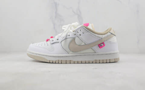 耐克Nike Dunk low莆田天花板DUNK白橘橙太阳配色板鞋原楦头纸板打造 货号：DX6060-121