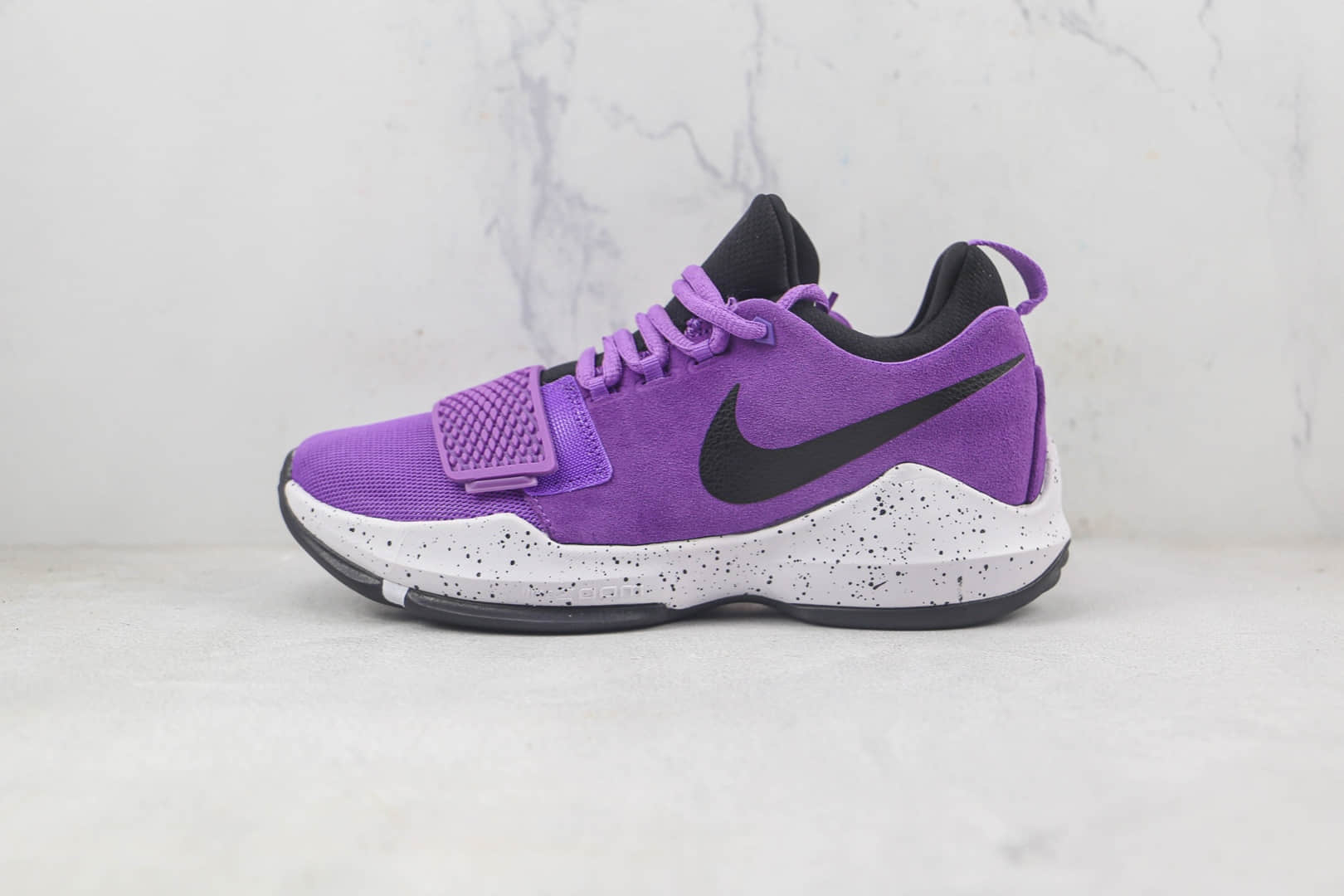 耐克Nike PG1 EP莆田纯原复刻版本保罗乔治紫色实战篮球鞋原楦头纸板打造 货号：878628-500