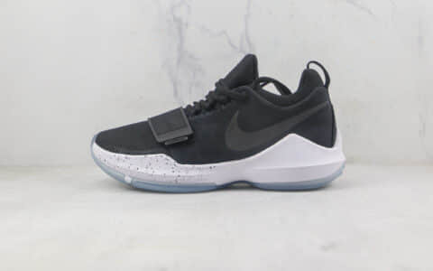 耐克Nike PG1 EP莆田纯原复刻版本保罗乔治黑白黑钩实战篮球鞋原楦头纸板打造 货号：878628-001