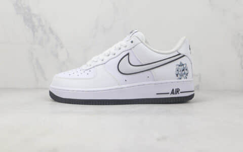 耐克Nike Air Force 1 Low 07莆田纯原复刻版本低帮空军一号白黑变形金刚配色板鞋内置气垫 货号：KK1256-657