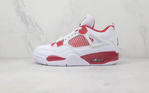 乔丹AIR JORDAN 4 RETRO莆田天花板纯原复刻版本aj4白红色篮球鞋原鞋开模一比一打造 货号：308497-106