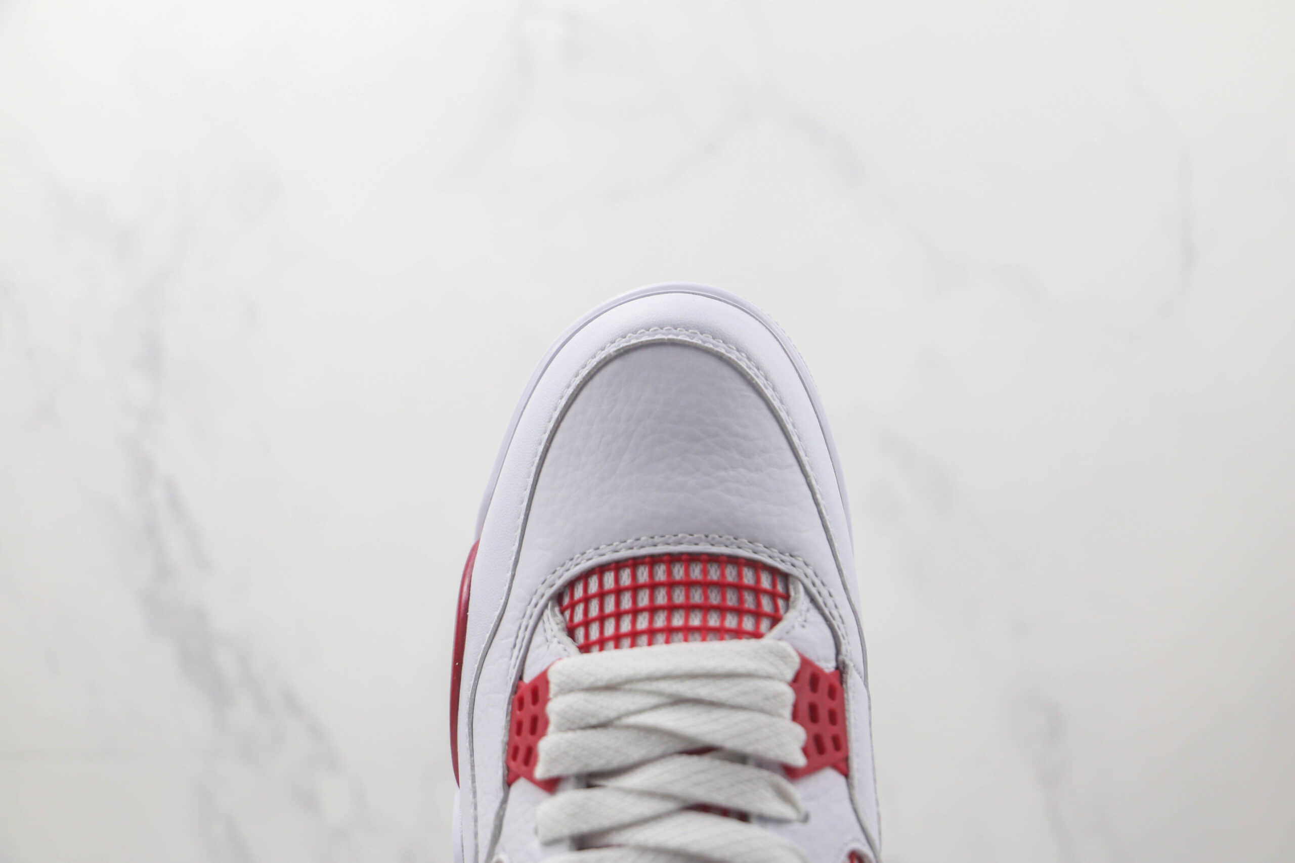 乔丹AIR JORDAN 4 RETRO莆田天花板纯原复刻版本aj4白红色篮球鞋原鞋开模一比一打造 货号：308497-106