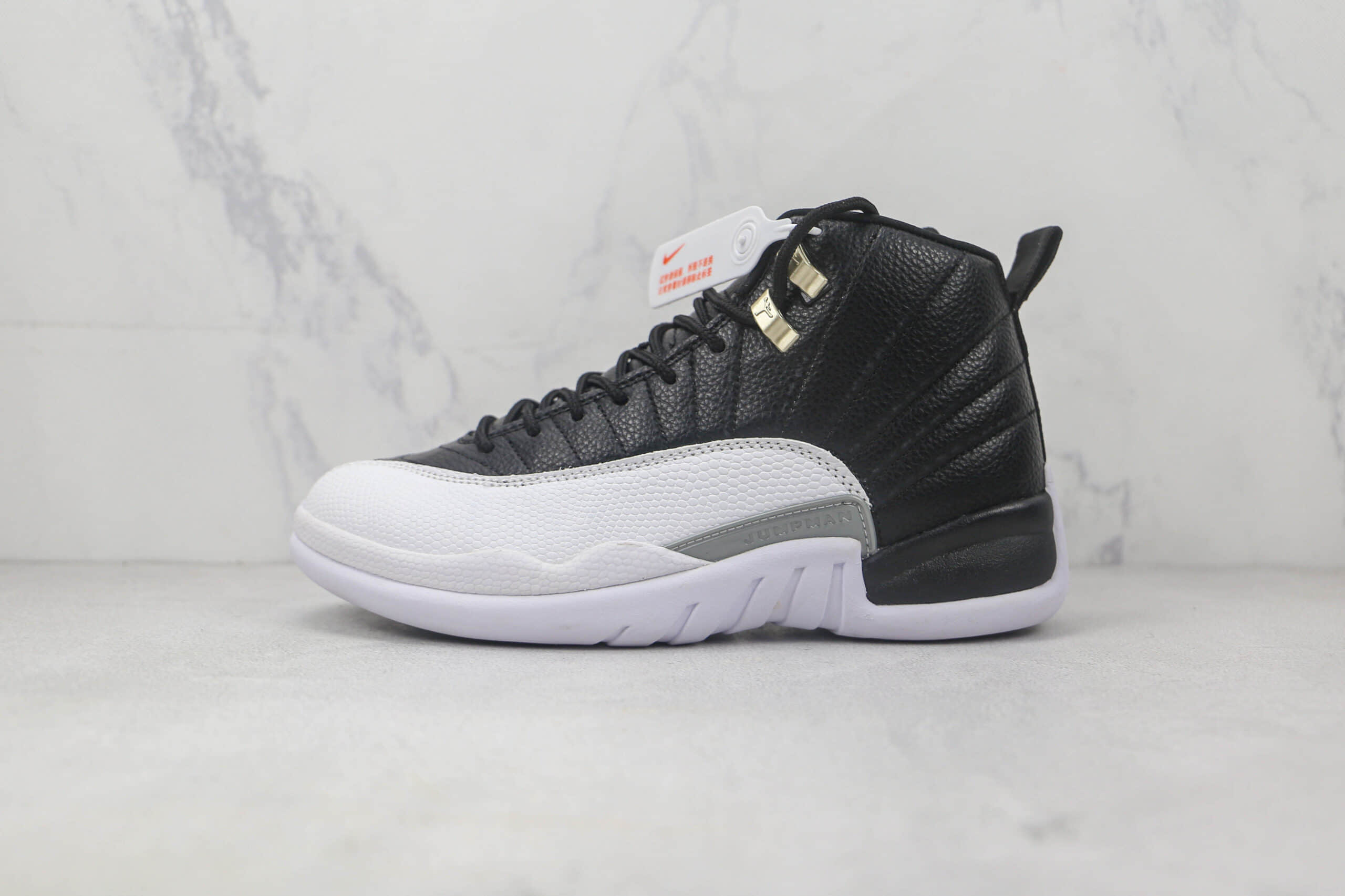 乔丹Air Jordan 12莆田纯原复刻版本AJ12黑蓝色实战篮球鞋原档案数据开发 货号：CT8013-006