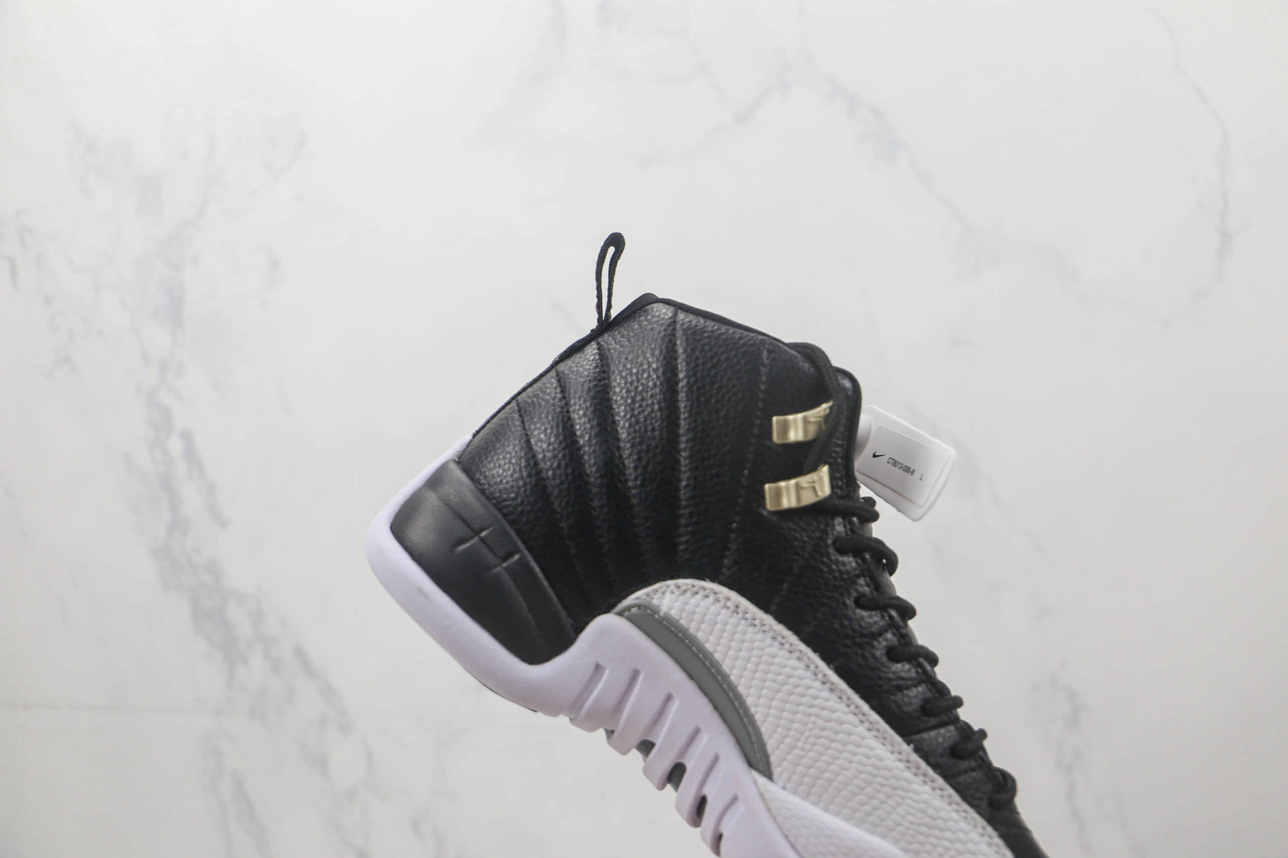 乔丹Air Jordan 12莆田纯原复刻版本AJ12黑蓝色实战篮球鞋原档案数据开发 货号：CT8013-006