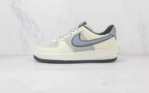 耐克Nike Air Force 1 Low 07莆田纯原复刻版本低帮空军一号浅烟灰色板鞋内置气垫原盒原标 货号：DG2296-020