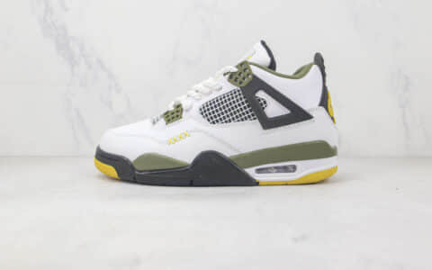 乔丹Air Jordan 4 Seafoam莆田纯原复刻版本低帮AJ4白绿色篮球鞋原楦头纸板打造 货号：CT8527-900