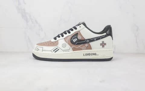 耐克Nike Air Force 1 Low 07莆田纯原复刻版本低帮空军一号电玩主题拼色板鞋内置气垫 货号：CW2288-222