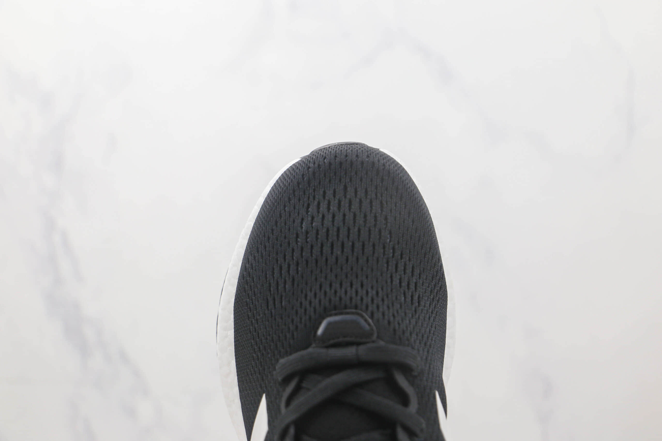 阿迪达斯Adidas Pure BOOST LTD莆田纯原复刻版本爆米花黑白色跑鞋原楦头纸板打造 货号：GW4832