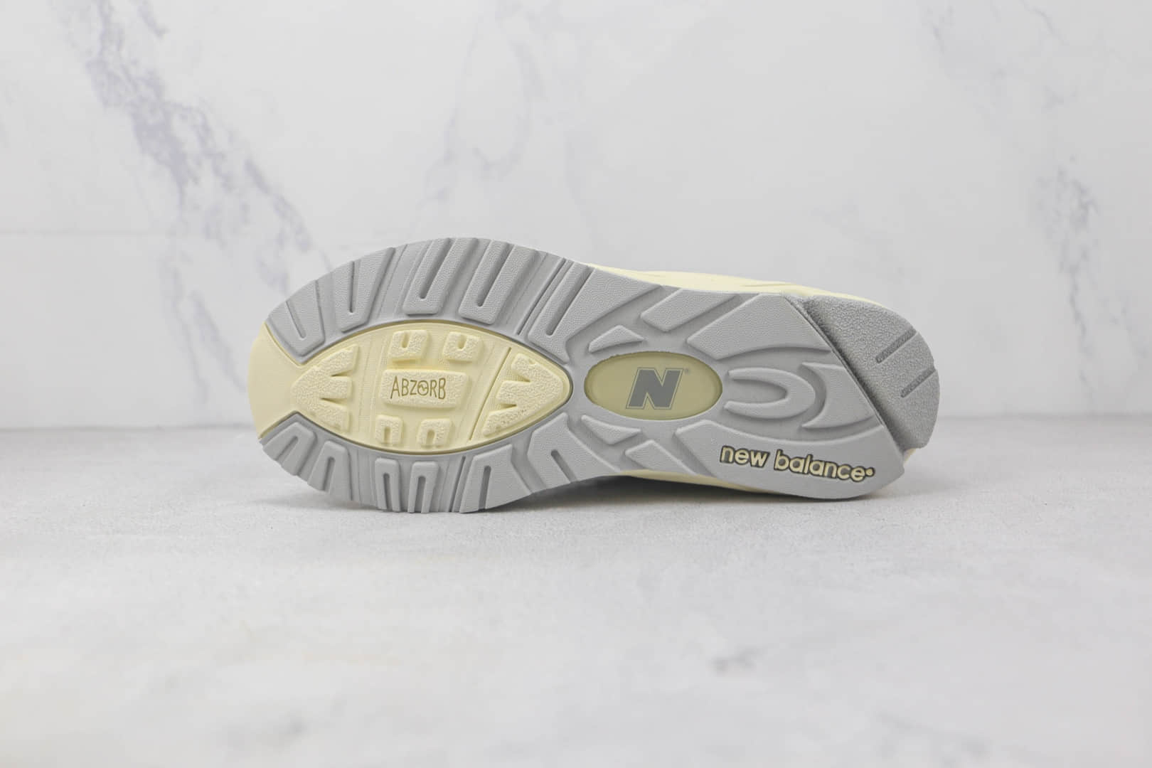新百伦New Balance 990莆田纯原复刻版本NB990白灰色复古跑鞋原楦原数据开发 货号：M90TC2