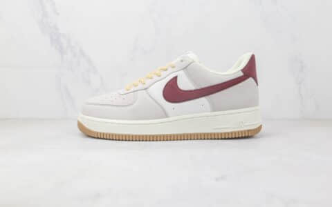 耐克Nike Air Force 1 Low 07纯原版本低帮空军一号红勾帆布板鞋内置气垫 耐克空军一号校园板鞋 货号：DG2296-019