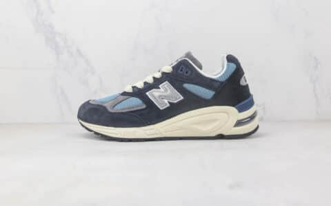 新百伦New Balance 990纯原版本复古NB990休闲慢跑鞋 新百伦NB990复古美产老爹鞋 货号：M990TB2