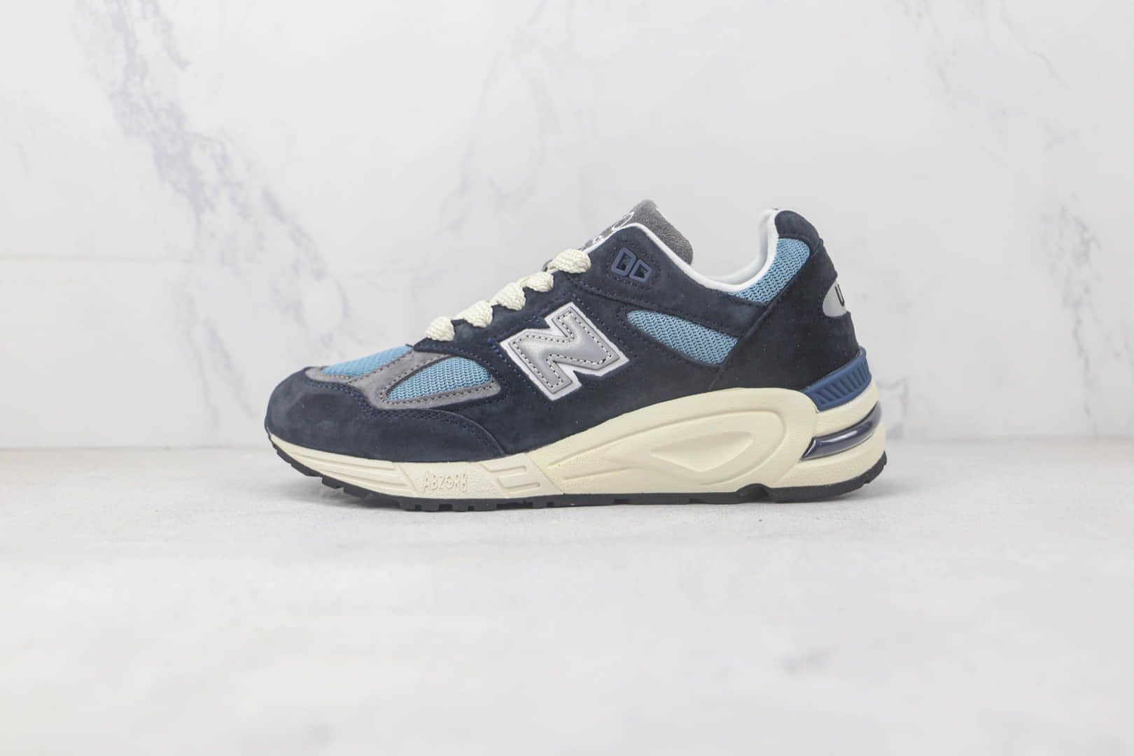 新百伦New Balance 990纯原版本复古NB990休闲慢跑鞋 新百伦NB990复古美产老爹鞋 货号：M990TB2