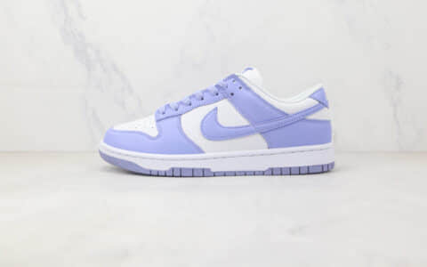 耐克Nike Dunk Low Next Nature Lilac纯原版本低帮DUNK紫丁香配色板鞋 莆田DUNK货源 货号：DN1431-103