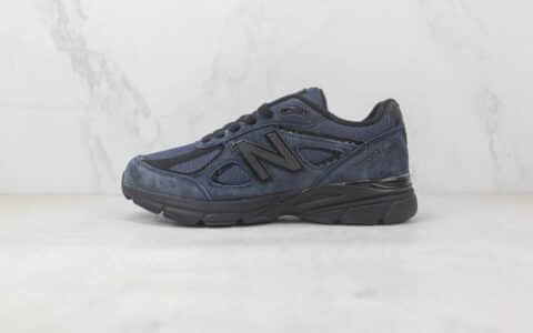 新百伦New Balance 990纯原版本NB990黑蓝色复古老爹鞋 新百伦联名jjjjound款NB990 货号：M990JJ4