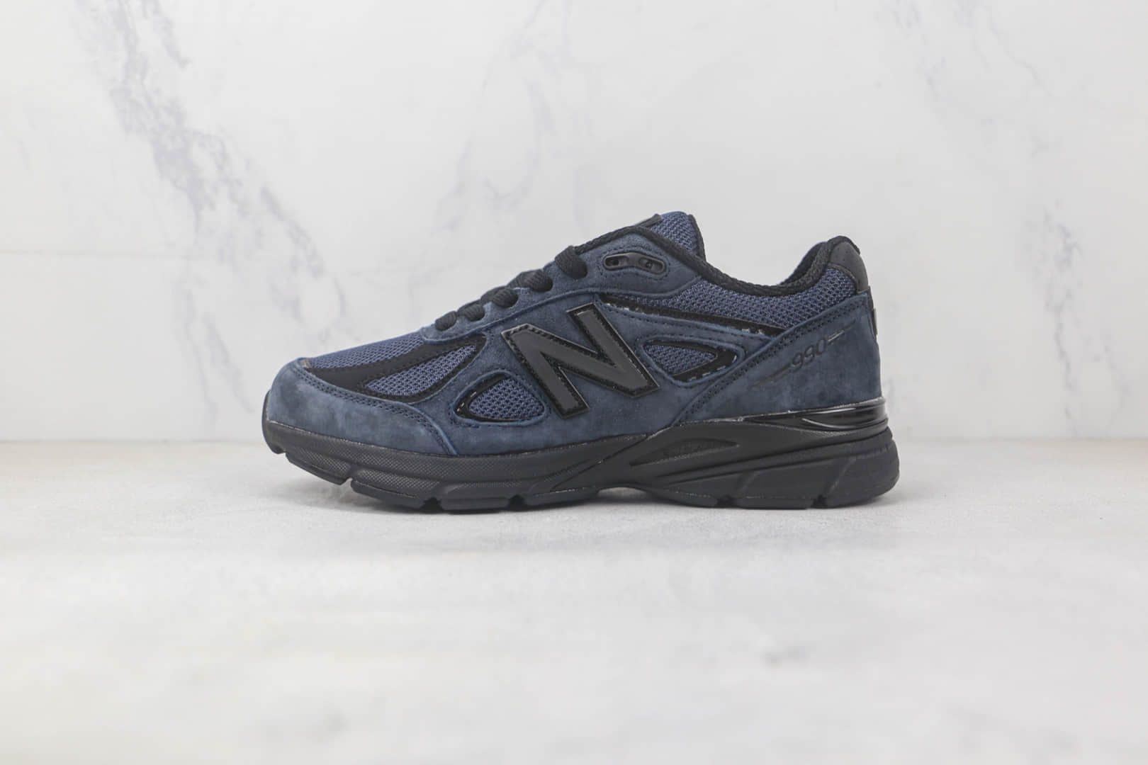 新百伦New Balance 990纯原版本NB990黑蓝色复古老爹鞋 新百伦联名jjjjound款NB990 货号：M990JJ4