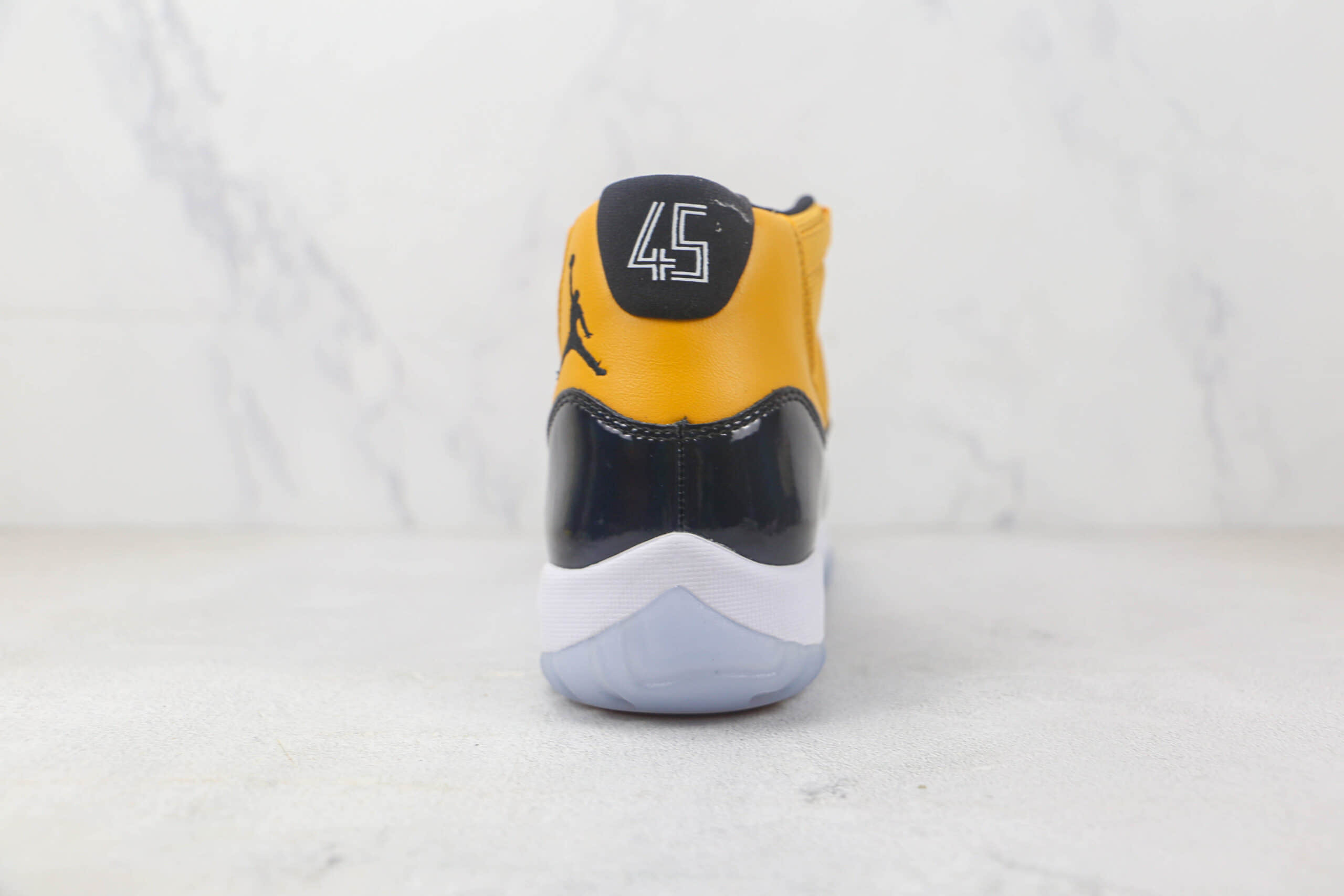 乔丹Air Jordan 11 Low Cool Grey纯原版本高帮AJ11黑黄色篮球鞋 乔丹高帮AJ11碳板篮球鞋 货号：CT8012-118